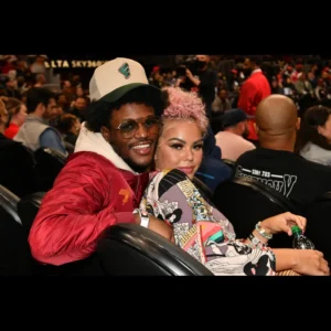 Dc Young Fly &Amp; Jacky Oh Attend An Nba Game