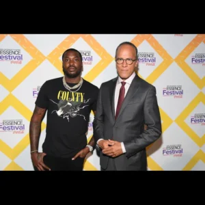 Lester Holt And Meek Mill