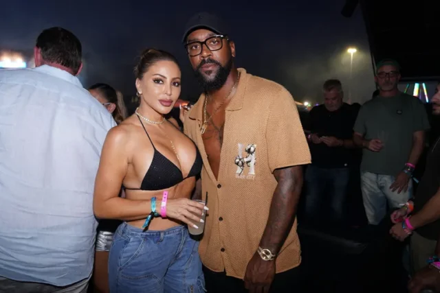 Larsa Pippen Sizzles in Versace, Celebrates Marcus Jordan's Success (But Are They Back Together?)