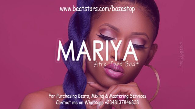 FREEBEAT: Mariya (Reekado Banks Type Instrumental) Mp3